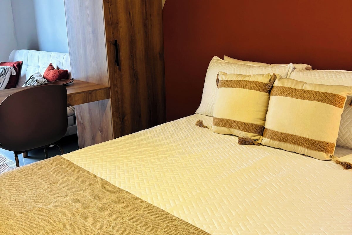 Studio Deluxe, 1 lit double et 1 canapé-lit | Wi-Fi gratuit