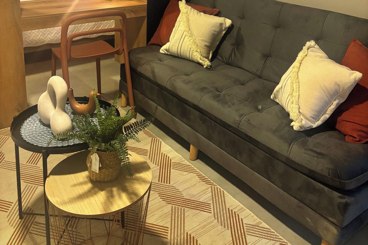 Studio Deluxe, 1 lit double et 1 canapé-lit | Coin séjour