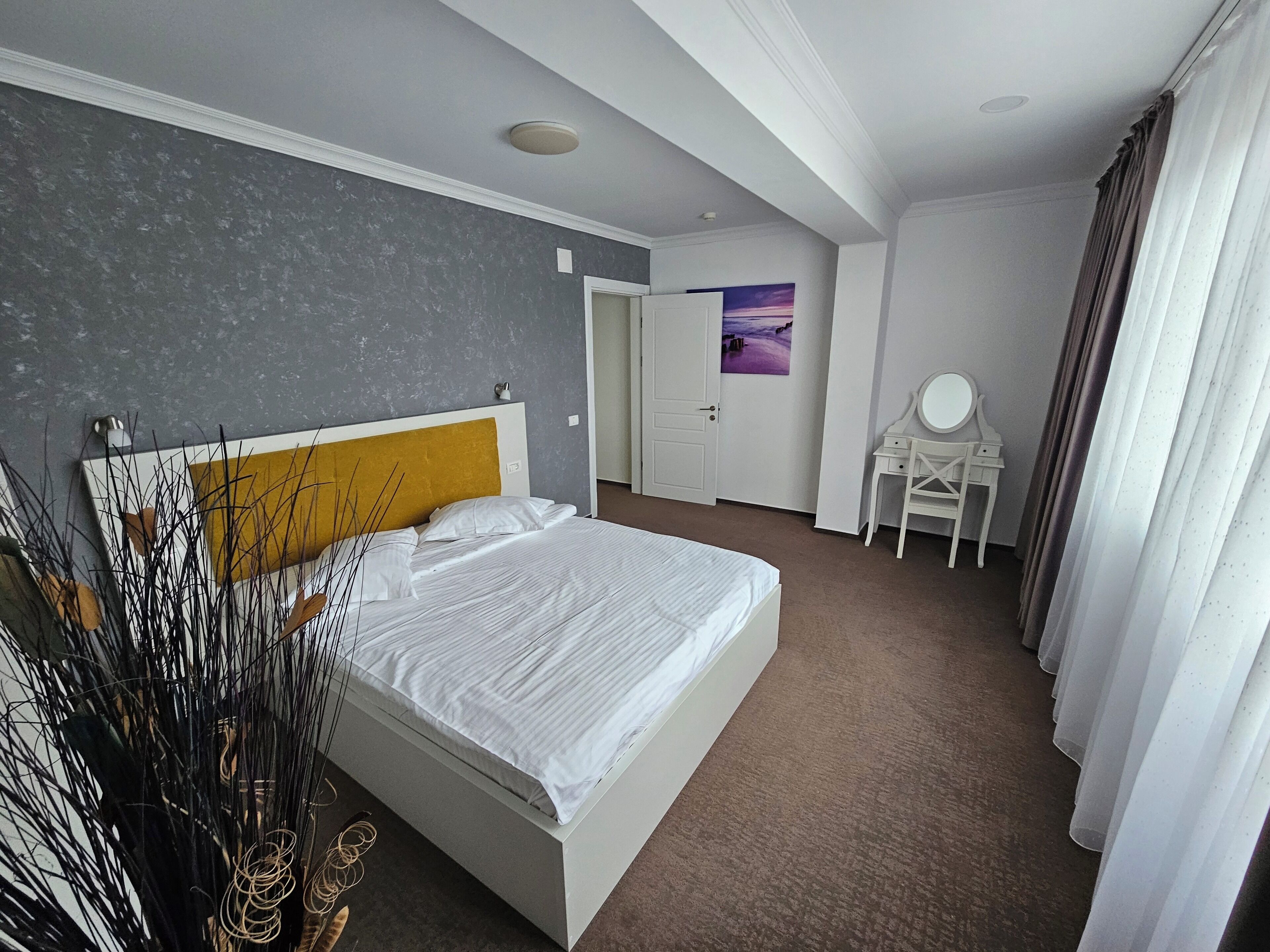 อพาร์ทเมนท์สำหรับครอบครัว, ระเบียง, วิวเมือง | โต๊ะทำงาน, Wi-Fi ฟรี