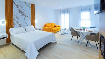 Deluxe Apartment, Pool View | Desk, free WiFi, wheelchair access