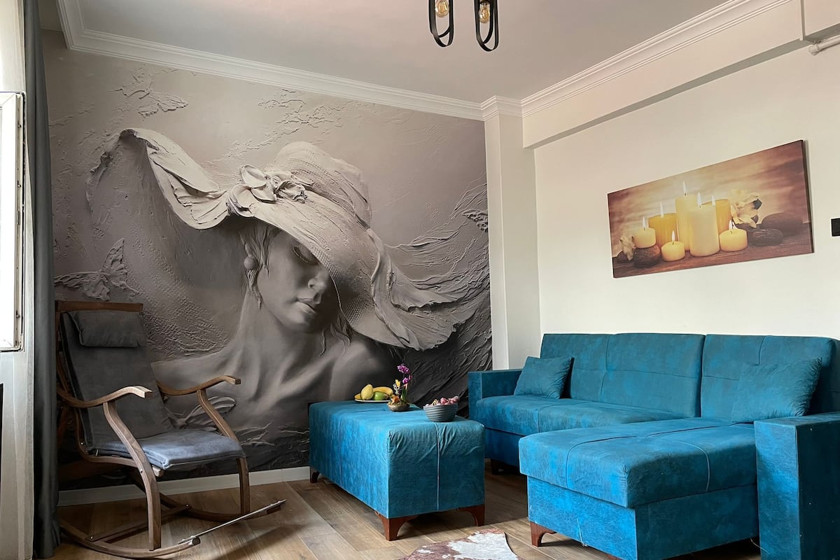 Comfort-lejlighed - byudsigt | Opholdsområde | Printere