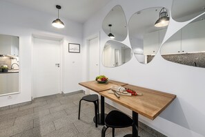 Classic Apartment, City View | Private kitchen - Lumina 3room apart near the Royal Castle. (Warsaw)