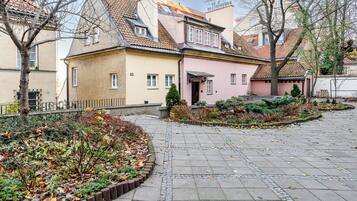 Utsikt mot landet frÄn boendet