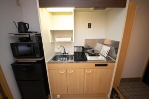 Standard Room Cleaning Fee Extra - No Cleaning for Consecutive Night Stays | Private kitchen - goom Hotel Nakasu Bluge (Fukuoka)