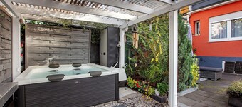 Maison de vacances « Luxus-Haushälfte à Lörrach » avec terrasse, jardin privés et Wi-Fi