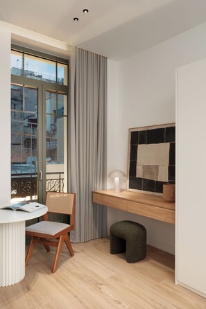 Egyptian cotton sheets, premium bedding, down comforters - Anfides Boutique Hotel (Patras)