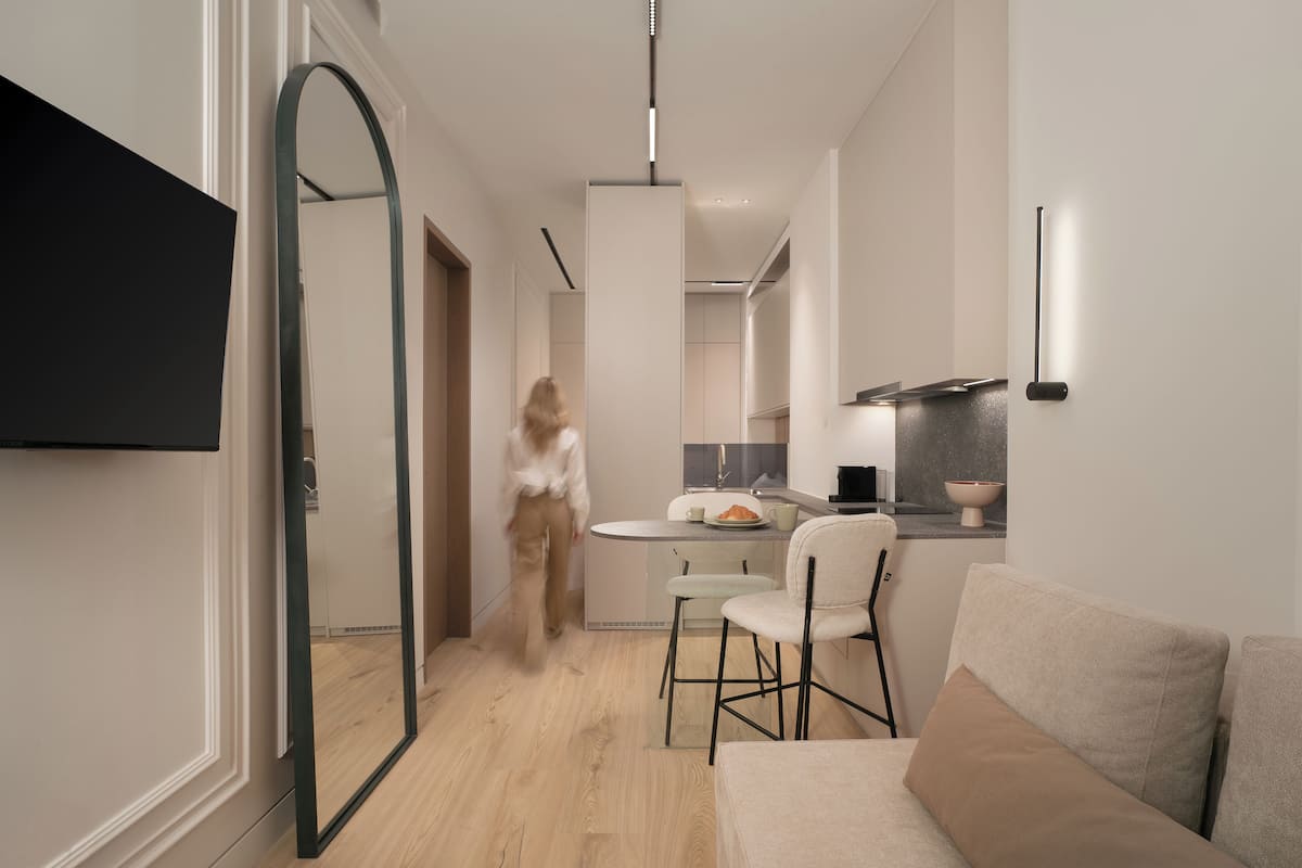 Deluxe Double Room, Balcony, City View