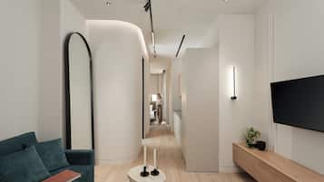 Deluxe Suite | Egyptian cotton sheets, premium bedding, down duvets, memory-foam beds