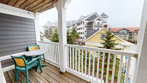 Outdoor dining - NEW! Allegheny Springs 245 - Brigham Two Bd Plus Condo (Snowshoe)