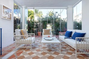 Apartment (3 Bedrooms) | Terrace/patio - Bright&exclusive 3BD Apartment Estepona. El Presidente (Estepona)