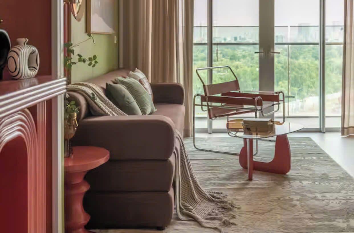 Familien-Suite, 3 Schlafzimmer, Zutritt zur Club Lounge, Flussblick | Wohnbereich