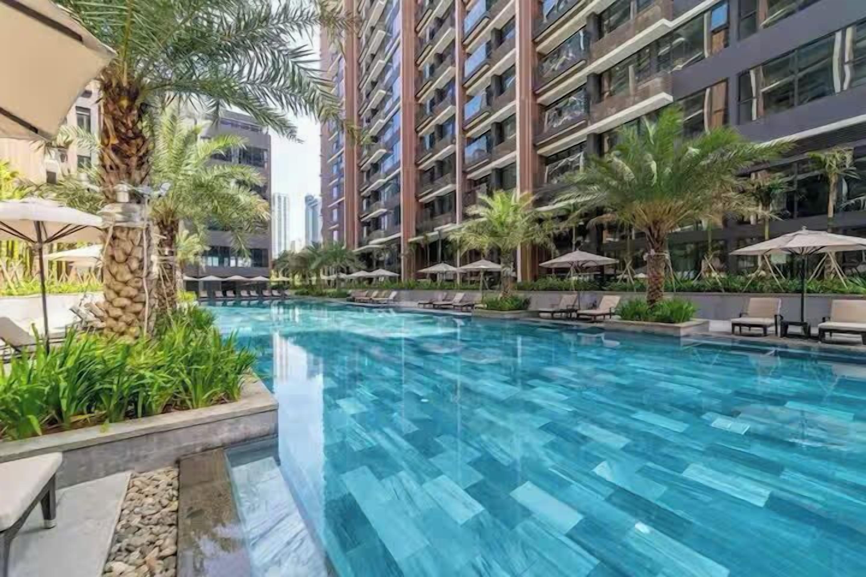 Alberca al aire libre 