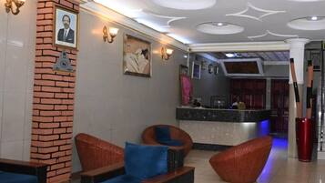 Sala de estar en el lobby