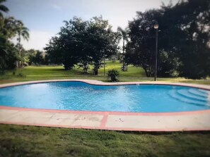 Alberca al aire libre 