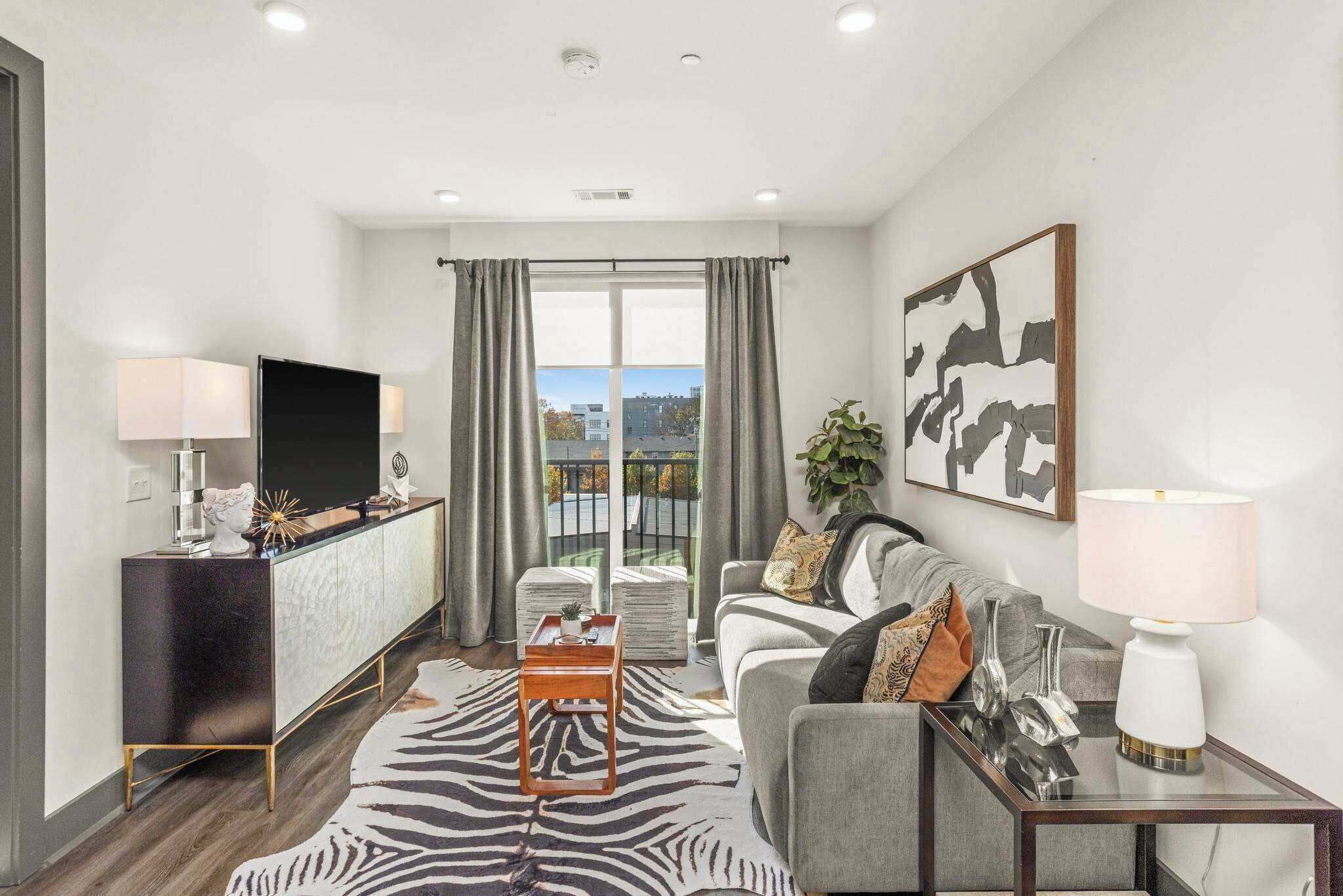 Televisie en een kantoor