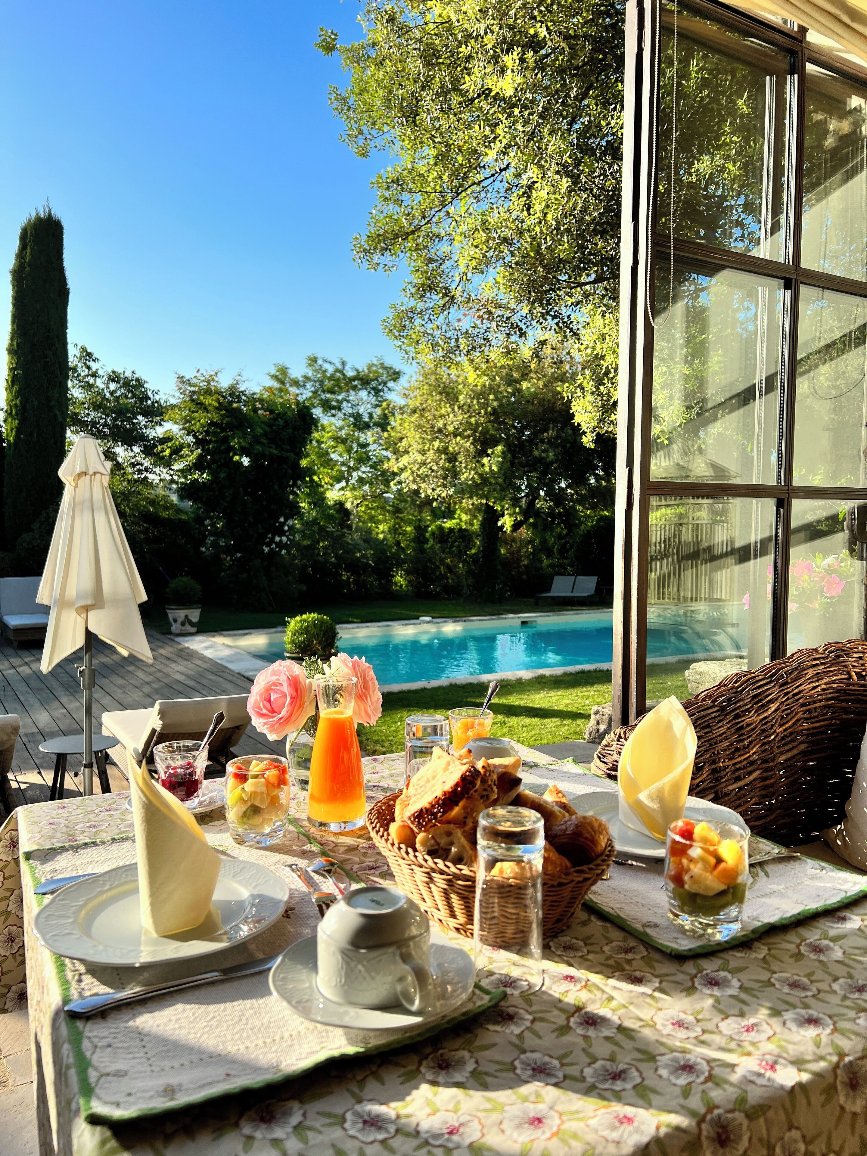 Petit déjeuner continental compris tous les jours