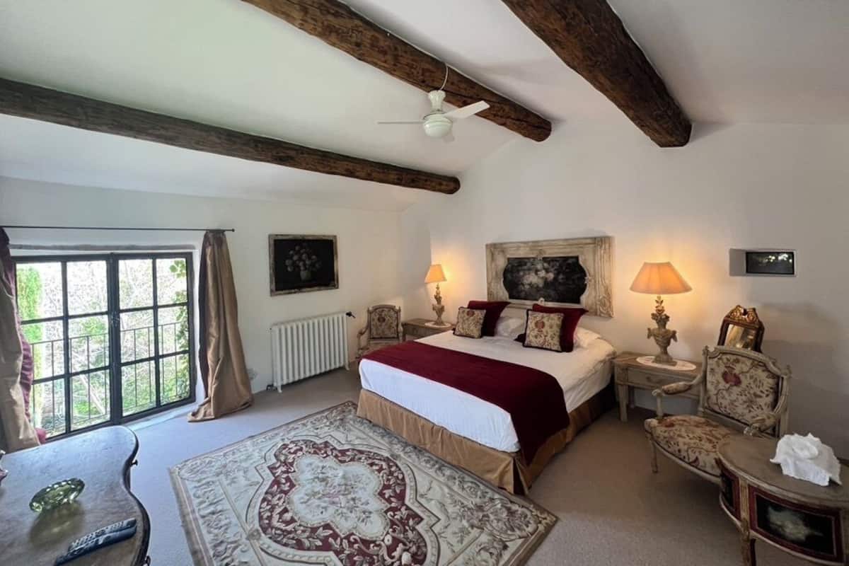 Junior Double Room, Patio, Garden View | Premium bedding, memory foam beds, minibar, in-room safe