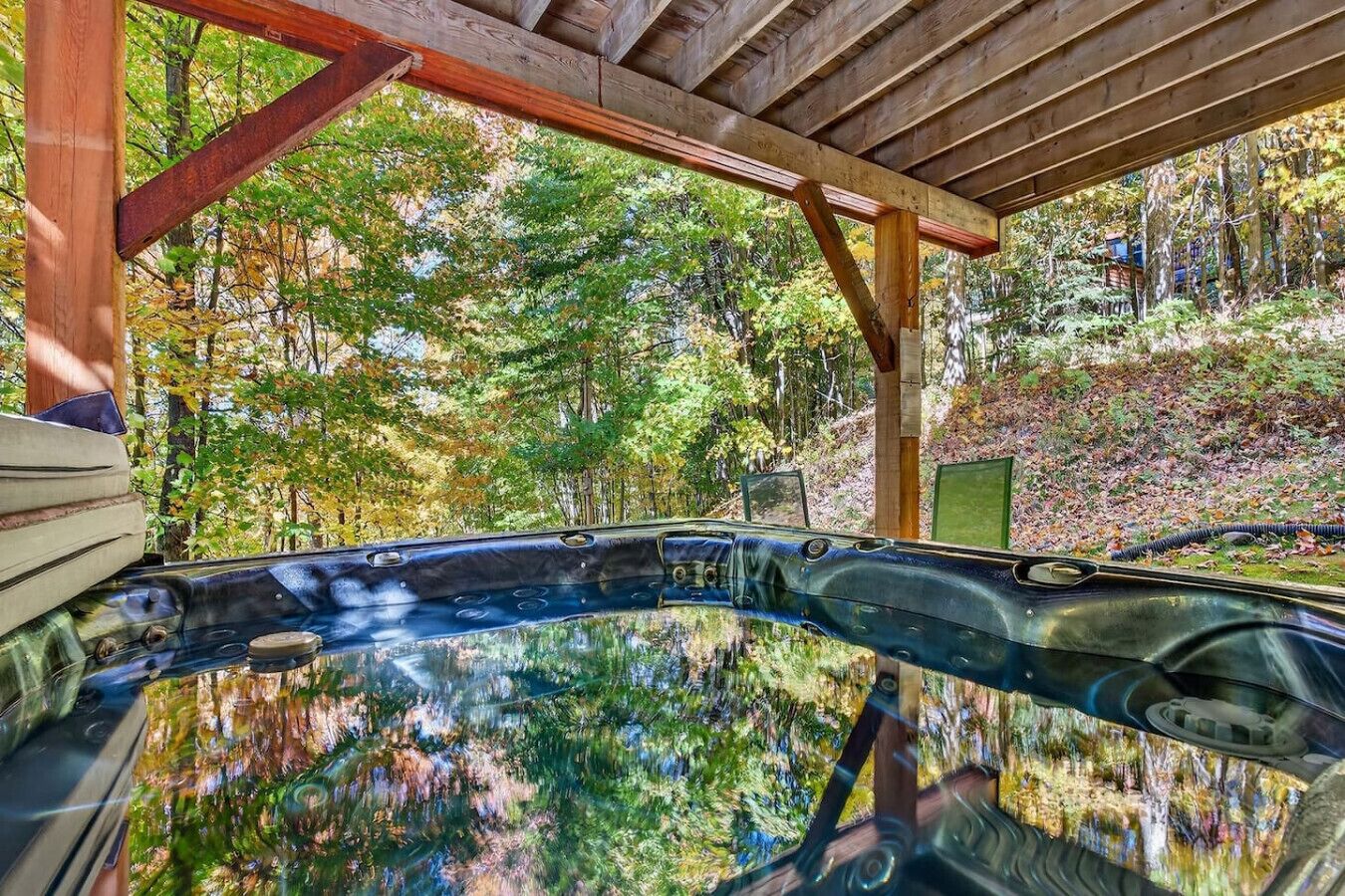 Bain à remous extérieur