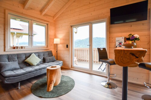 Maison de vacances 'Panoramahisli 3' avec vue sur la montagne, balcon et climatisation