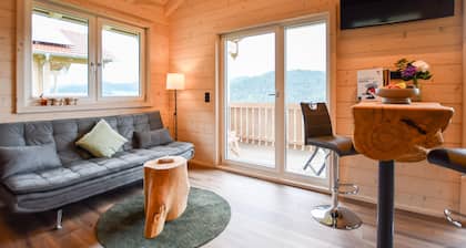 Maison de vacances 'Panoramahisli 3' avec vue sur la montagne, balcon et climatisation