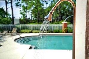 Pool - Salty Okie | Community Pool | 6-Seater Golf Cart | 4 Mins to Public Beach (Miramar Beach)