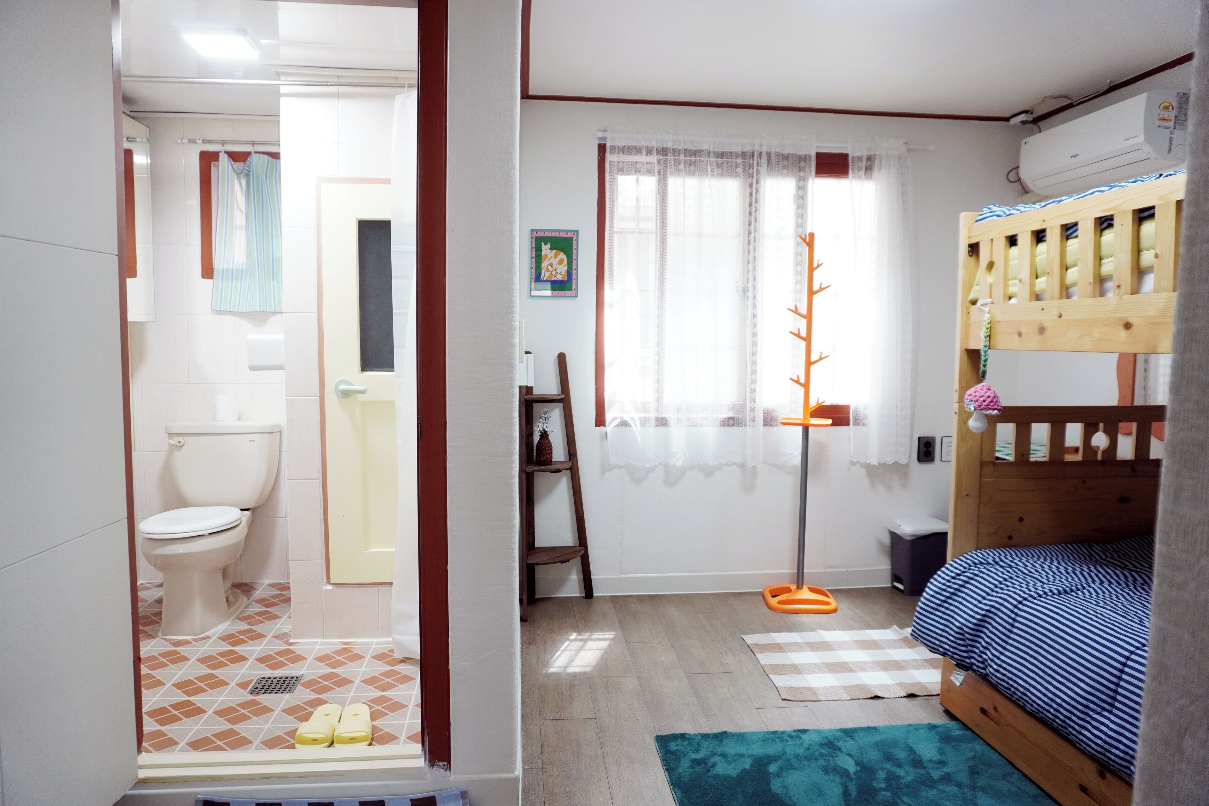 1 室のベッドルーム、WiFi