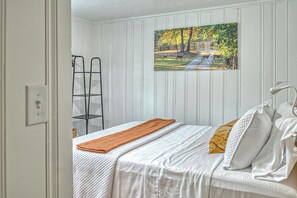 1 makuuhuone, silitysrauta/-lauta, Wi-Fi, vuodevaatteet