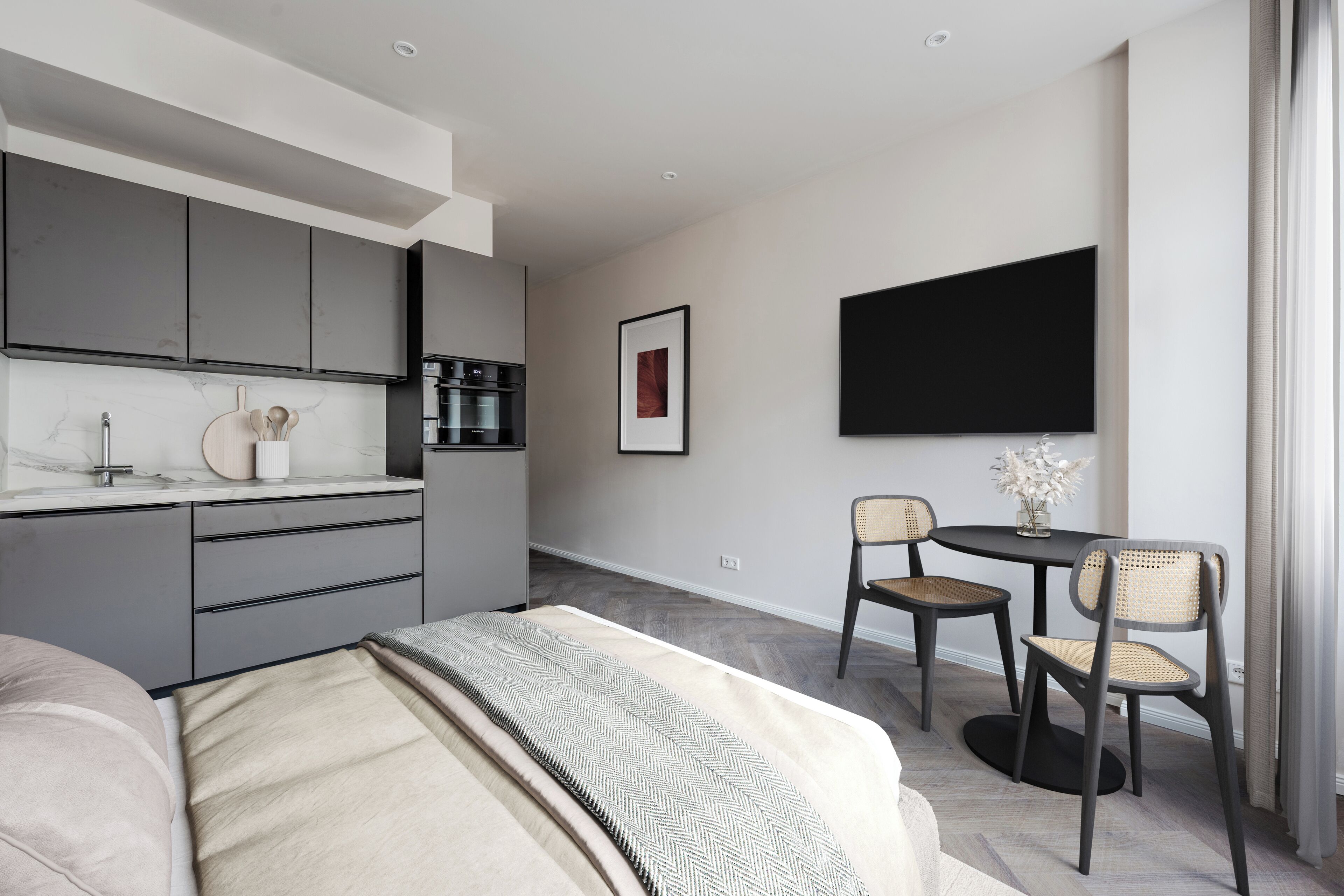 Literie de qualité supérieure, couette en duvet d'oie