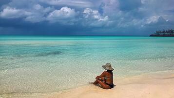 Beach nearby, beach towels