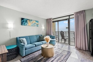 TV - Oceanfront Condo with Balcony Pools and Hot Tubs (North Myrtle Beach)