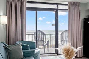 TV - Oceanfront Condo with Balcony Pools and Hot Tubs (North Myrtle Beach)