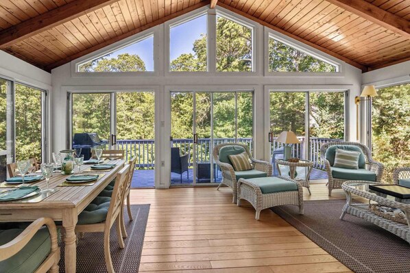 Interior - Fire Pit, Sun Room, Central AC, and Games! (Harwich)