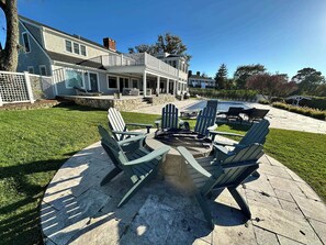 Outdoor dining - Pool, Hot Tub, Theater Room, Water Views and more! (Chatham)