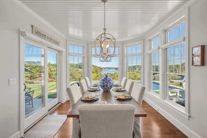 Dining - Luxury Home with Pool, Hot Tub & Water View (Chatham)