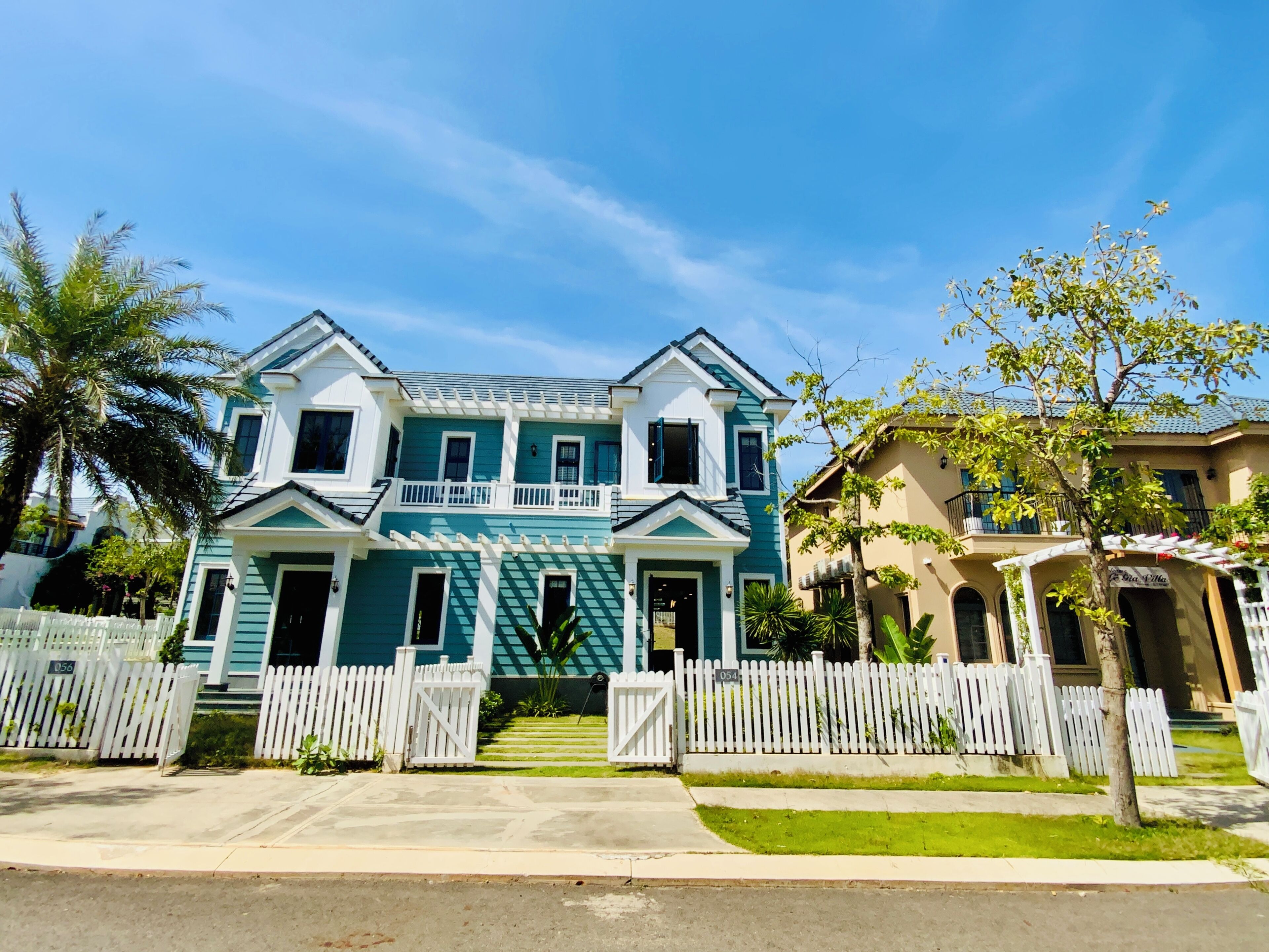 Fachada de la propiedad