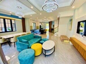 Área de sala de estar