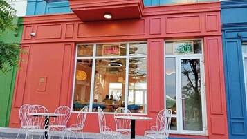 Facciata della struttura