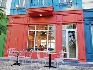 Fachada de la propiedad