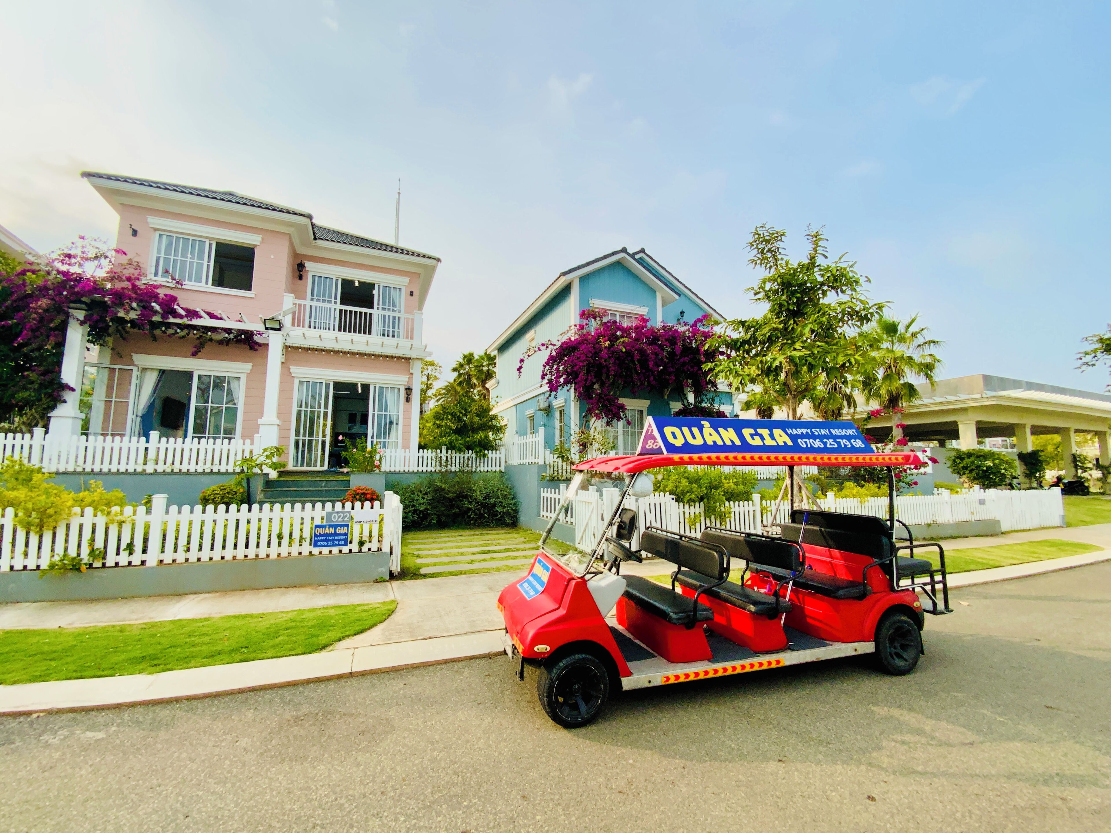 Desk, laptop workspace, blackout curtains, iron/ironing board