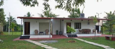 Front of property - evening/night