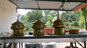 Free daily self-service breakfast  - JUNGLE FARMS BY MAARK INN (Kanakapura)