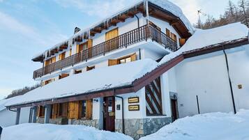 Voorkant van accommodatie