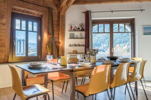 Dining - Spacious flat in the centre of Chamonix (Chamonix-Mont-Blanc)