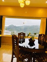 Desk, laptop workspace, free WiFi