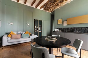 Living area - Brera Apartments in Gae Aulenti (Milan)