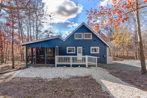 Exterior - Dog-Friendly Chalet in The Woods Resort w/ Fire Pit (Hedgesville)