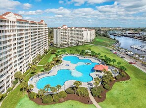 Exterior - 🚢Barefoot Resort Studio~Balcony & Waterway Views~Yacht Club Villas 2-102B🚢 (North Myrtle Beach)