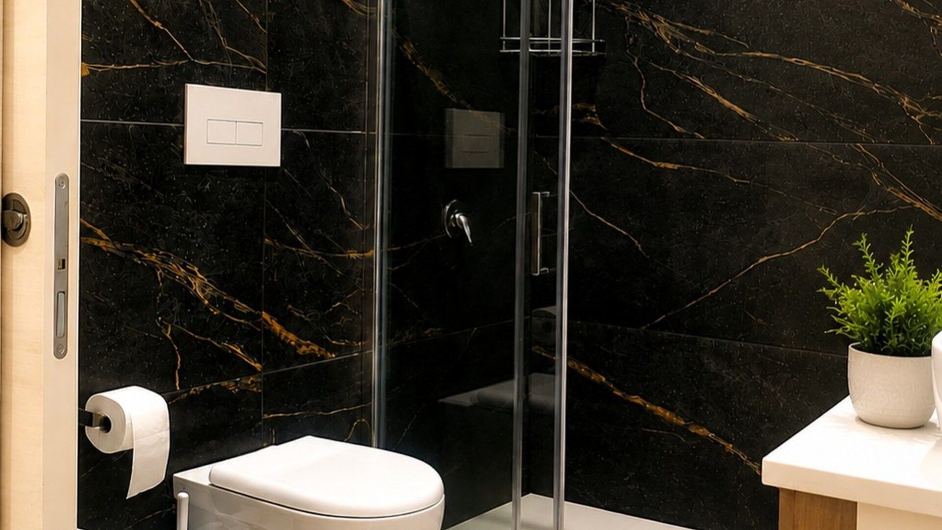 Doccia, asciugacapelli, bidet, asciugamani