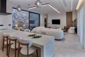 Interior - Olea Hill Villas - Villa Cave, by Estia (Vathianos Kampos)
