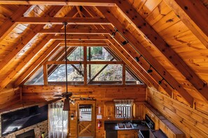 Fridge, microwave, oven, stovetop - Luxury Cabin w/ Panoramic Views • Hot Tub • Game Room • Near Dollywood (Sevierville)
